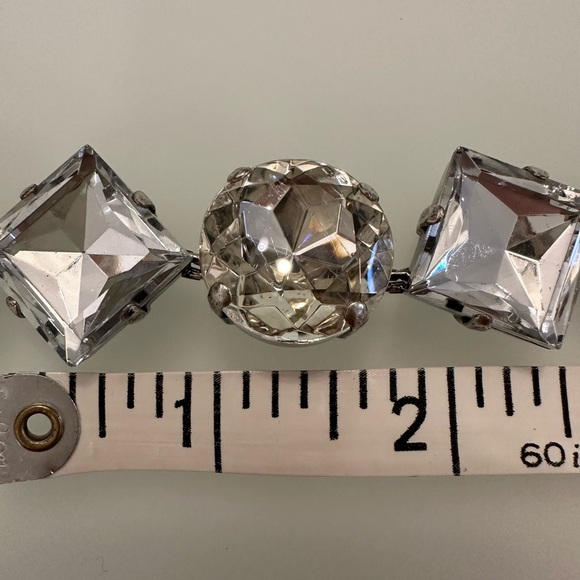 Furla | Vintage | Stunning Crystal Stone & Silver Bracelet - Picture 16 of 16